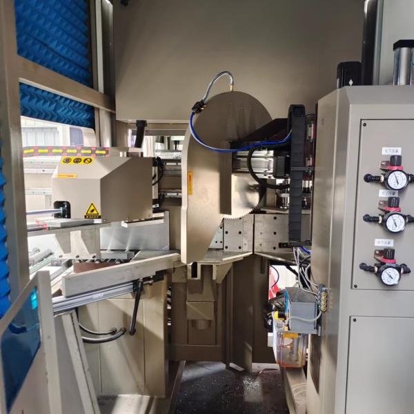 Aluminium Door Window Manufacturing Machine Automatic Cutting Center