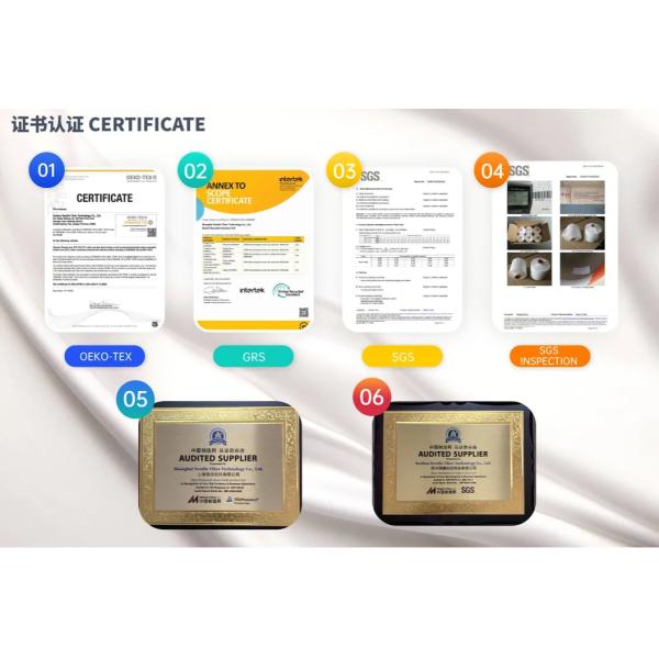 Sustainable GRS Polyester Yarn 75D/36F Durable High Performance