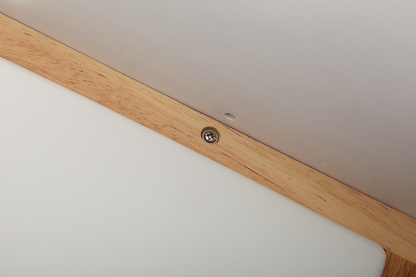 Decorative OAK wood wall lamp E27 socket residential lighting with handblown glass shade