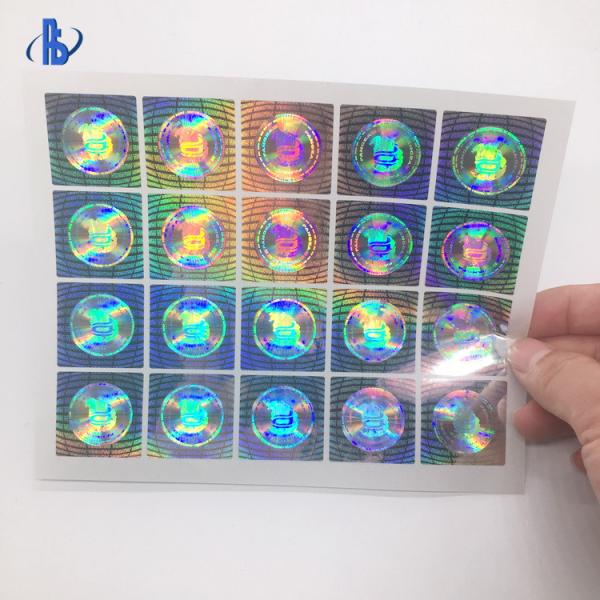Custom Made Holographic Security Labels , Tamper Evident Security Labels