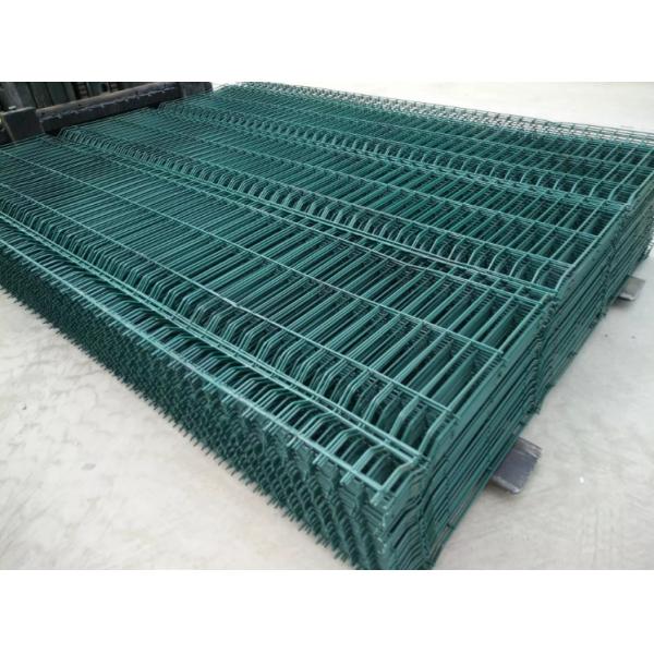 PVC coated welded 3d curved wire mesh fence / Welded Mesh Fence