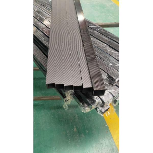 Sidelength Up To 500mm Large Square Carbon Fiber Tube For Drive Shaft