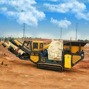 China Crawler Mounted Mobile Impact Crusher For Construction Waste wholesale
