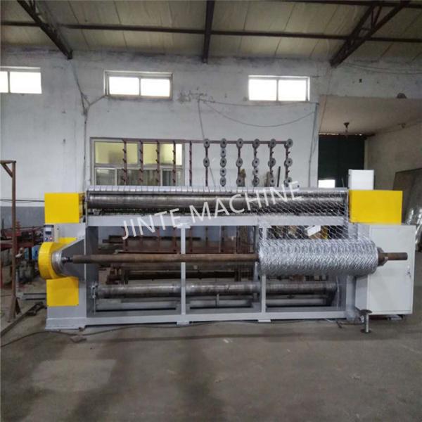 13.9kw Straight Reverse 1.65mm Hexagonal Wire Netting Machine
