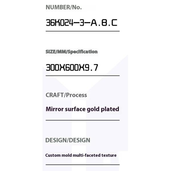 300x600mm AAA Grade Ceramic Wall Tiles for Bathroom Design