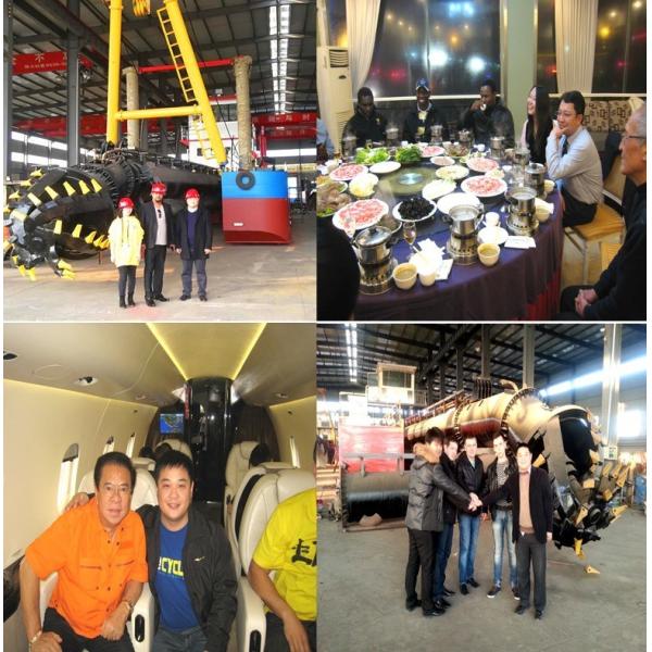 8 Inch Diesel Engine Cutter Suction Dredger with Booster Station