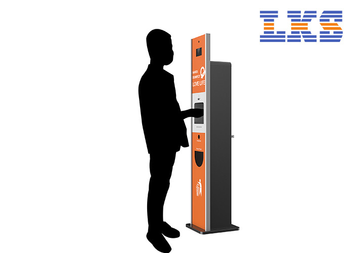 China Stainless Facial Recognition Temperature Kiosk Digital Laser Thermometer wholesale