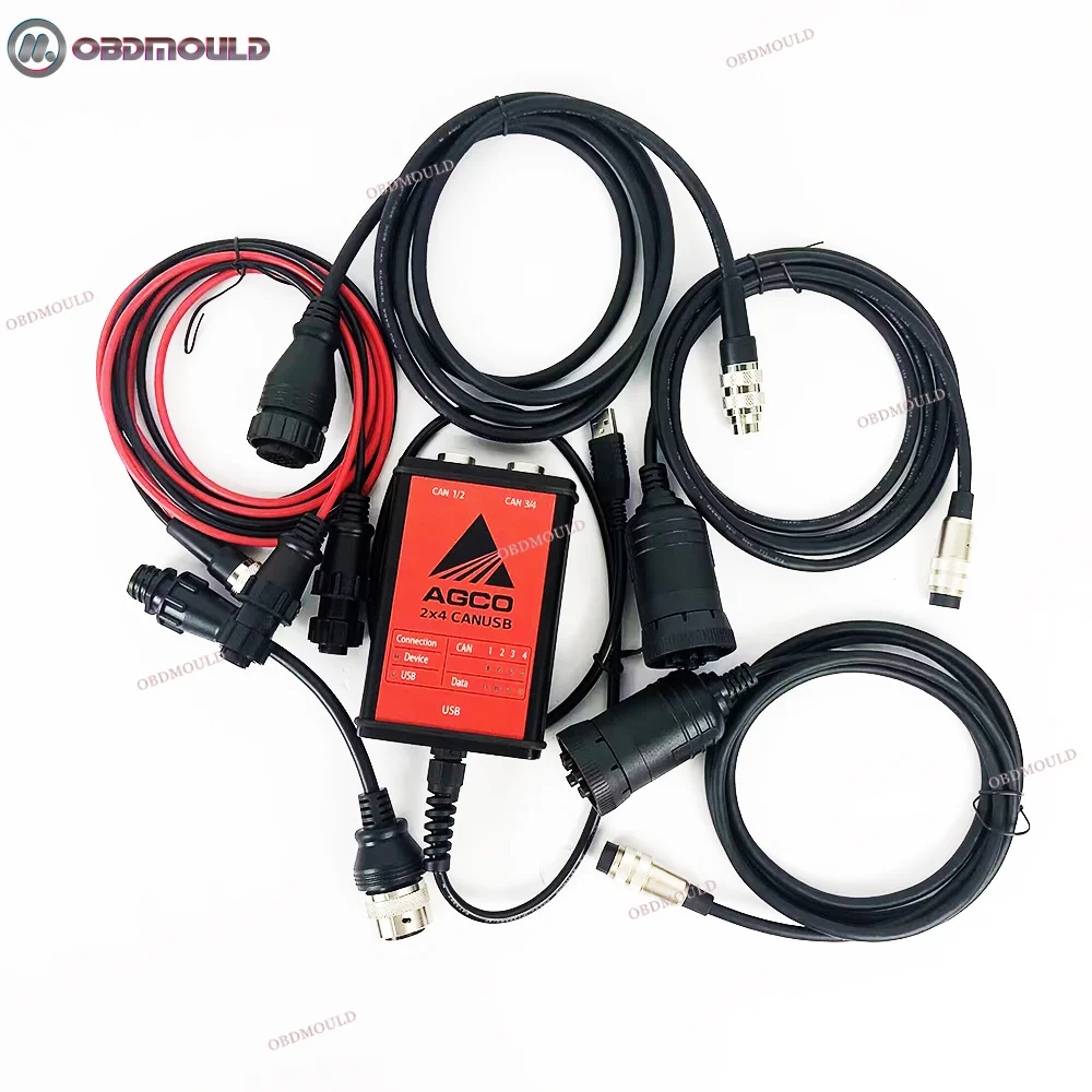 CFC2 laptop+For AGCO Interface Agricultural Diagnostic Scanner For AGCO CANUSB EDT Massey Ferguson FENDT Diagnostic Tool