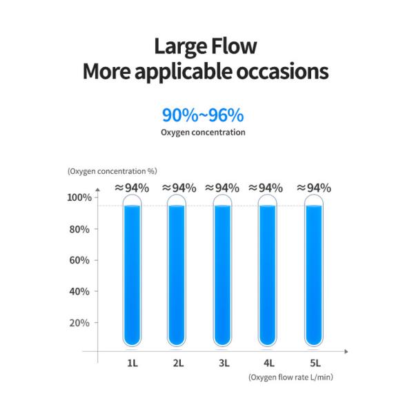 5L High-Efficiency And Stable Oxygen Production Household Medical Oxygen Generator For The Treatment Of The Elderly And