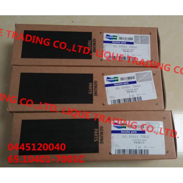 Common rail injector 0445120040 / 0 445 120 040 for DAEWOO DOOSAN 65.10401-7001C / 65.10401-7001