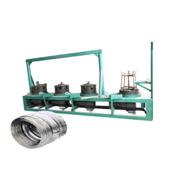 Fast Speed High Ouput Automatic Wire Drawing Machine 80% Total Compressing Rate