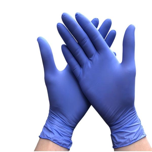 XXXL Extra Large Sterile Nitrile Gloves Powder Free Harmless Polycotton Knitted