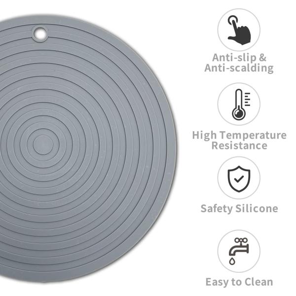 Silicone Pet Feeding Mat For Dogs And Cats Placemat Non-Slip Waterproof Dog Bowl Mats For Food Water Travel Essentials