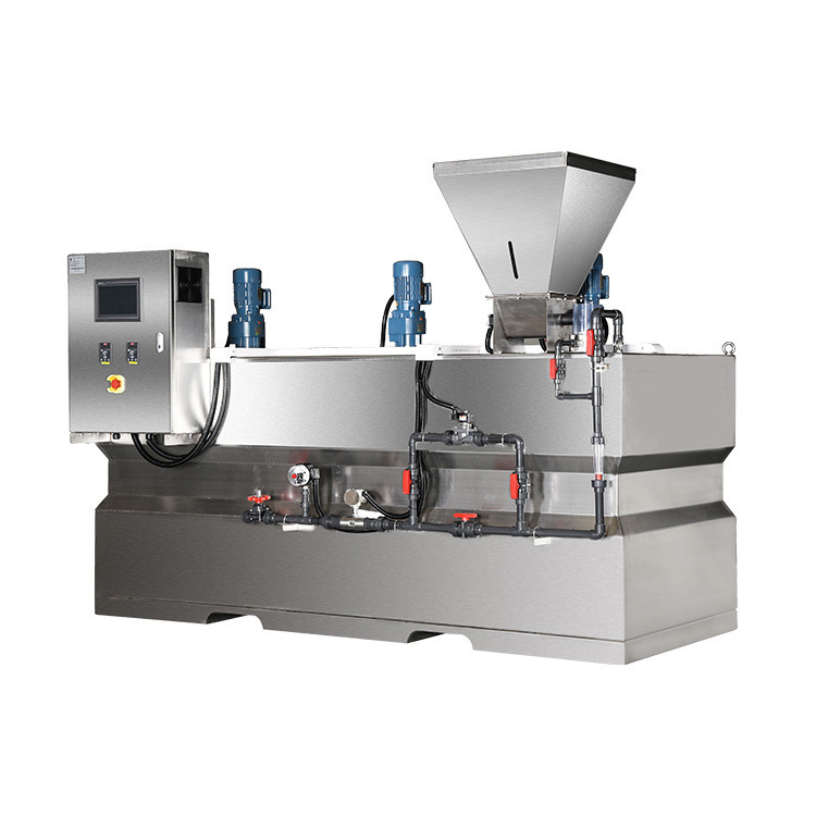 China SS304 Automatic PAM Integrated Dosing System 1000l/H Wastewater Treatment wholesale
