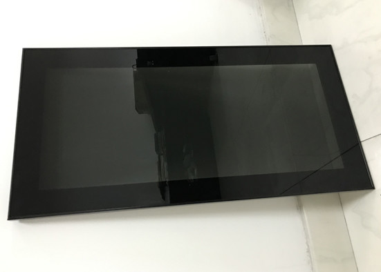 Customized Smoked Tempered Glass , Cupboard Glass With Pattern Smooth