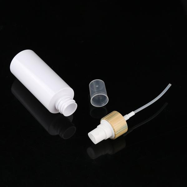 100ml 150ml Bamboo Pump Plastic Lotion Bottles