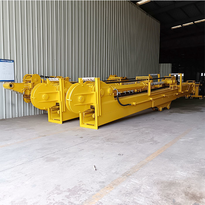 China BS900E Excavator Telescopic Arm With Clamshell Bucket Welding Multi-strand Wire Ropes wholesale