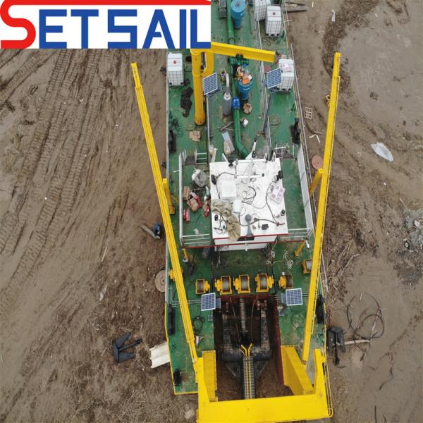 Diesel Engine Power Wheel Bucket Silt Dredging Equipment