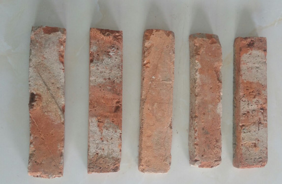 Acid - Resistant Red Quoin Corners Brick For Wall Decoration 230*110*50*22