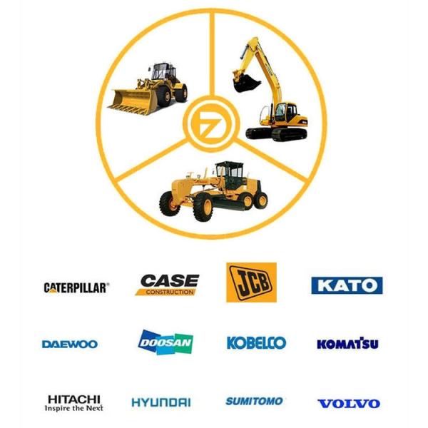 ISO9001 Cnc Machininng PC400-5 Exhaust Manifold Pipe