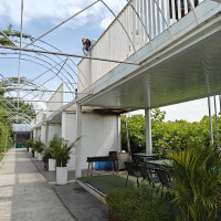 China BBQ Area Prefab Folding Container House , Modern Collapsible Container Homes wholesale