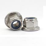Prevailing Torque Type Hex Flange Nut Grade 8 10 With Non Metallic Insert