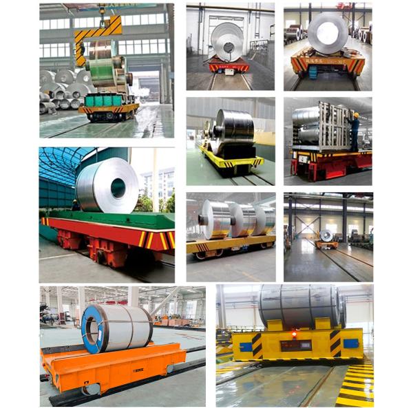 10 Tons Wireless Electric Transfer Trolley , Stepless Speed Die Transfer Car