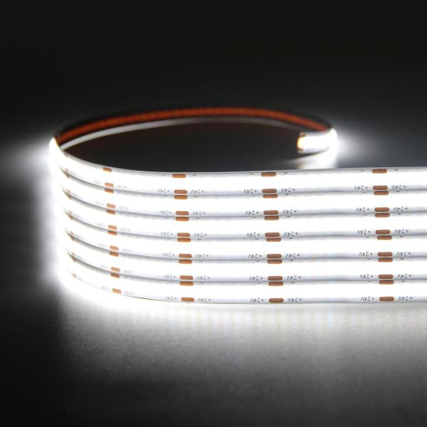 320leds/m LED COB Flexible Strip DC24V 12V 5m 10W for Landscape Lighting -25 50C CRI 90
