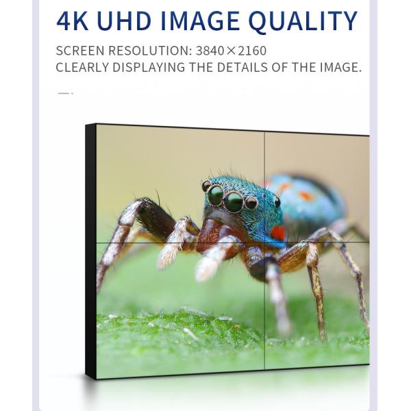 49 Inch CSOT TCL SCREEN 3.5mm Gap Professional Screen Advertising Video Wall Controller Board Led Display Poster Splicing Screen for Live Broadcast