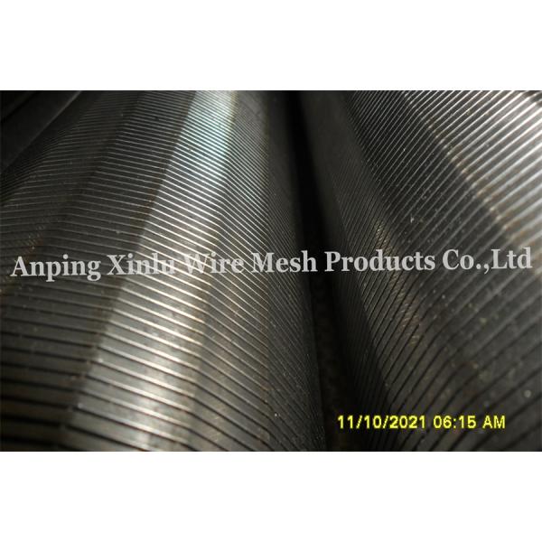 Continuous Slot Filter Screen Tube AISI 316 OD 86mm Gap 0.1mm Johnson Wire Screen