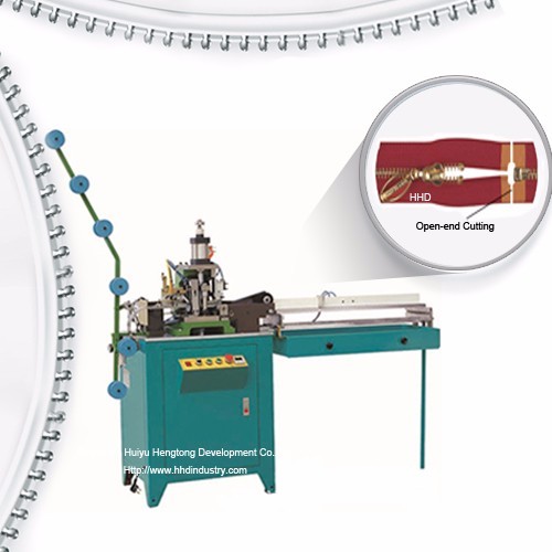Auto Nylon Zipper Open End Cutting Machine