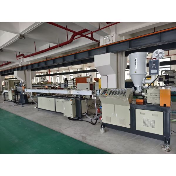 POM Solid Rod Stick Bar Single Screw Extrusion Machine For Baby Stroller Canopy Bar Making