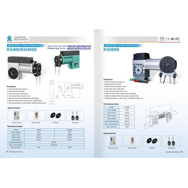 Automatic Industry Rolling Door Operator