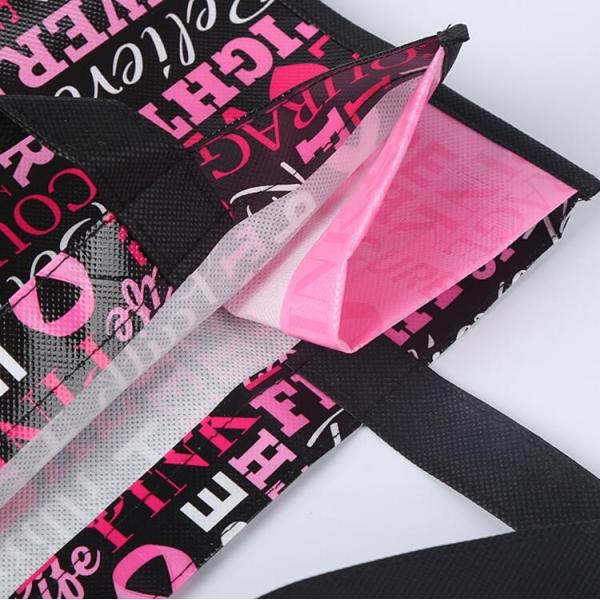 Customized Printed eco qualified Promotional Non Woven Bag, Wholesale Cheap Price Custom Printed Fabric Reusable Shoppin