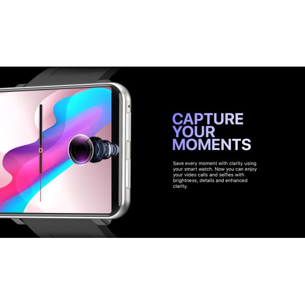 DM100 4G 2.86 Inch Screen Smart Watch Android 7.1 OS Phone 3+32GB 5MP Camera 480*640 Ips 2700mah