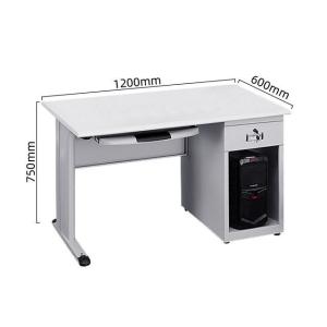 Xinlongfei Steel Iron 1.2m Financial Computer Desk With Drawer