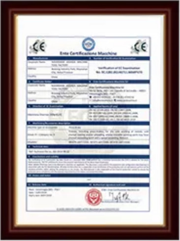 PSL (WUHAN) SMART EQUIPMENT CO.LTD. Certifications