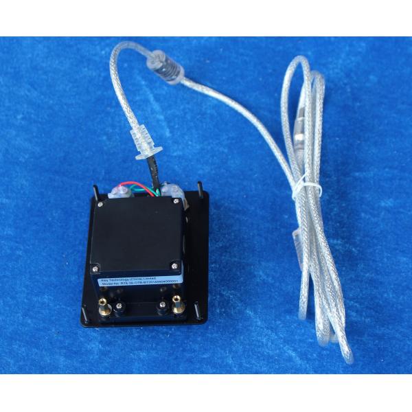 Mini Compact Industrial Black Metal Trackball with 2 Robust mouse Buttons