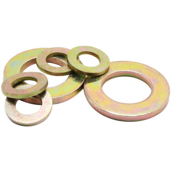 300HV Carbon Steel Color Zinc Flat Washer DIN125 Plain Washers
