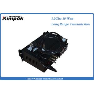 China AC 220V Long Range Hd Video Transmitter 10W CCTV Surveillance Wireless Transmission wholesale