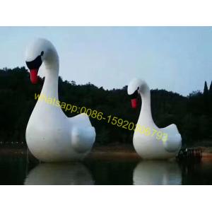 China lake giant inflatable swan wholesale