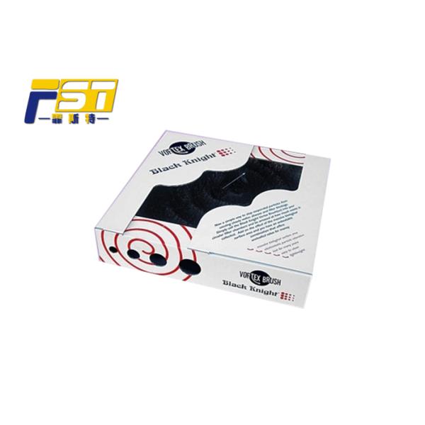 Full Color Printing Colored Corrugated Boxes Portable With Clear Window For Toy Show