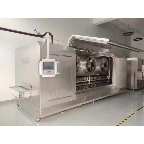 500kg/H 750KG/H Blast Tunnel Freezer Quick Freezing Equipment Non Frost OEM