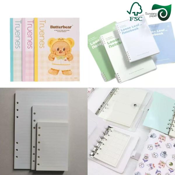 60gsm 70gsm White Uncoated Woodfree Offset Printing Paper Grade A For Excercise Book