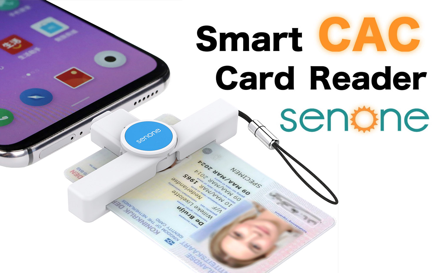 Folding Smart Card Reader