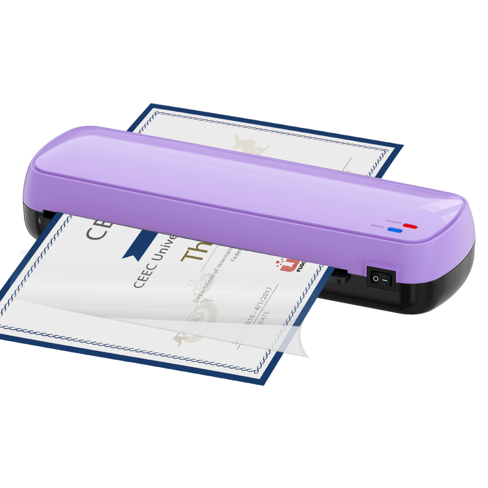 China OEM Logo color A4 Photo document laminator for home office school LM2001 wholesale