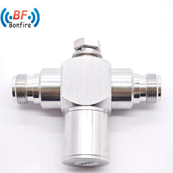 698-3800MHz N Female Coax Cable Connector Surge Arrester N Jack to N Jack Bulkhead Lightning Surge Protector Jky Lightning Arrestor