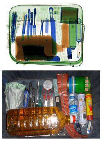 Security x ray scanner in airport With Tunnel Size 800mm x 650mm