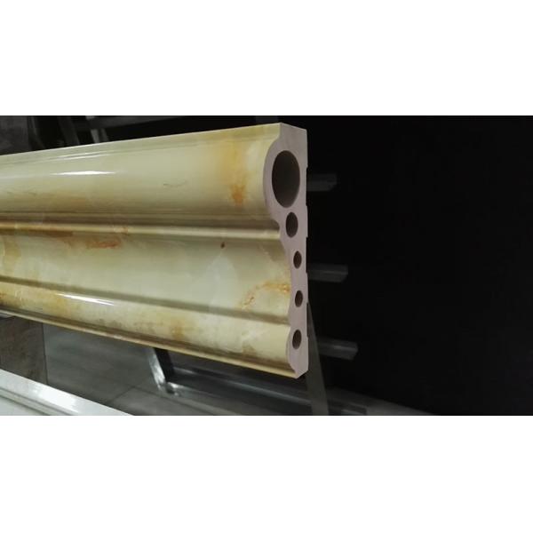 250kg/H ABB Inverter PVC Artificial Marble Production Line Sheet Extrusion Making Machine