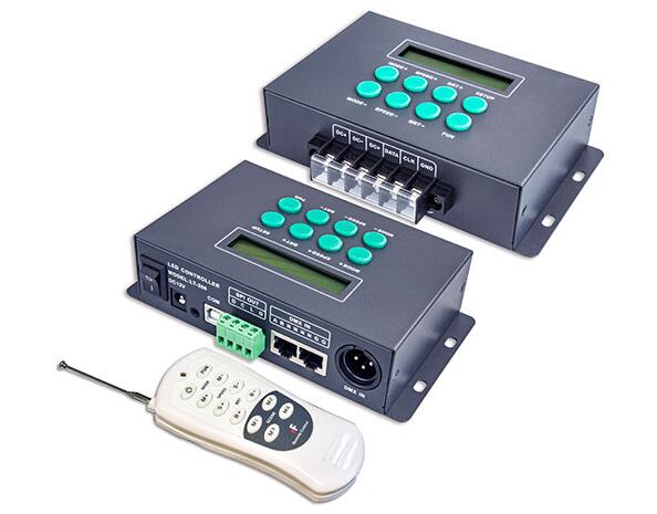 RGB LED Light Power Supplies Light DMX Controller 10A 120/230VDC